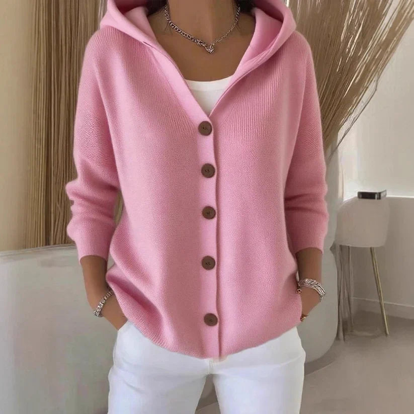 Lucille™ | Cardigan doux en maille automnale