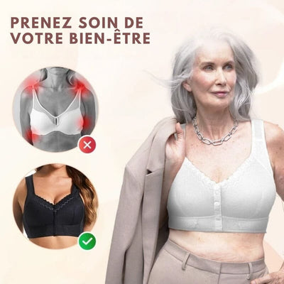 Lingerie Confort+ - Avec fermeture à l'avant