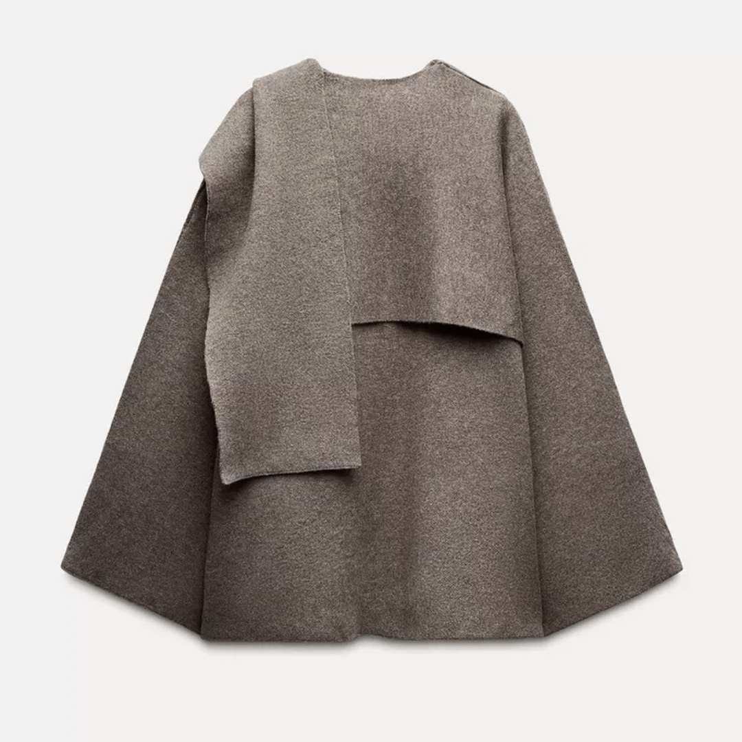 Cape asymétrique chic