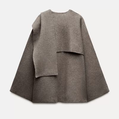 Cape asymétrique chic