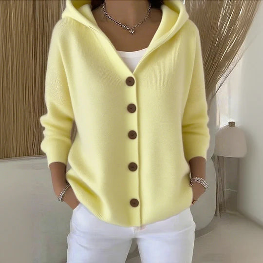 Lucille™ | Cardigan doux en maille automnale