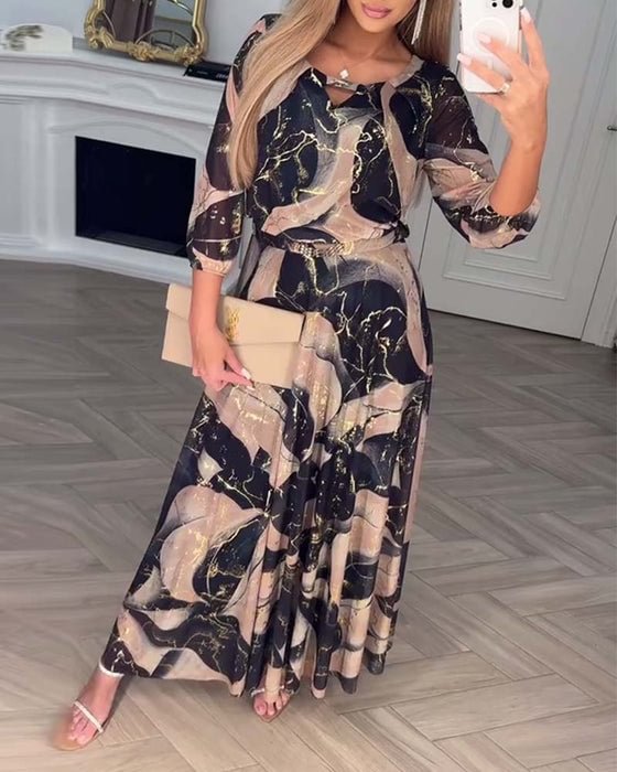 Liviana | Elegancka sukienka z szyfonu