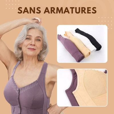 Lingerie Confort+ - Avec fermeture à l'avant