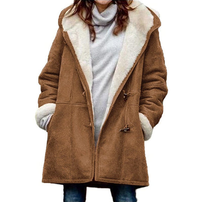 Manteau d'hiver à capuche