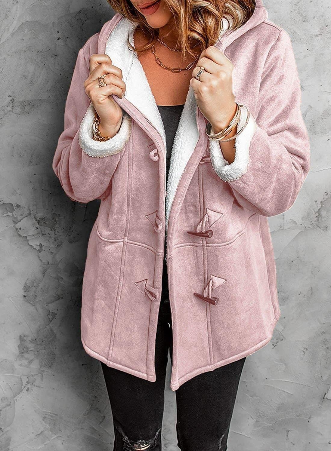 Manteau d'hiver à capuche