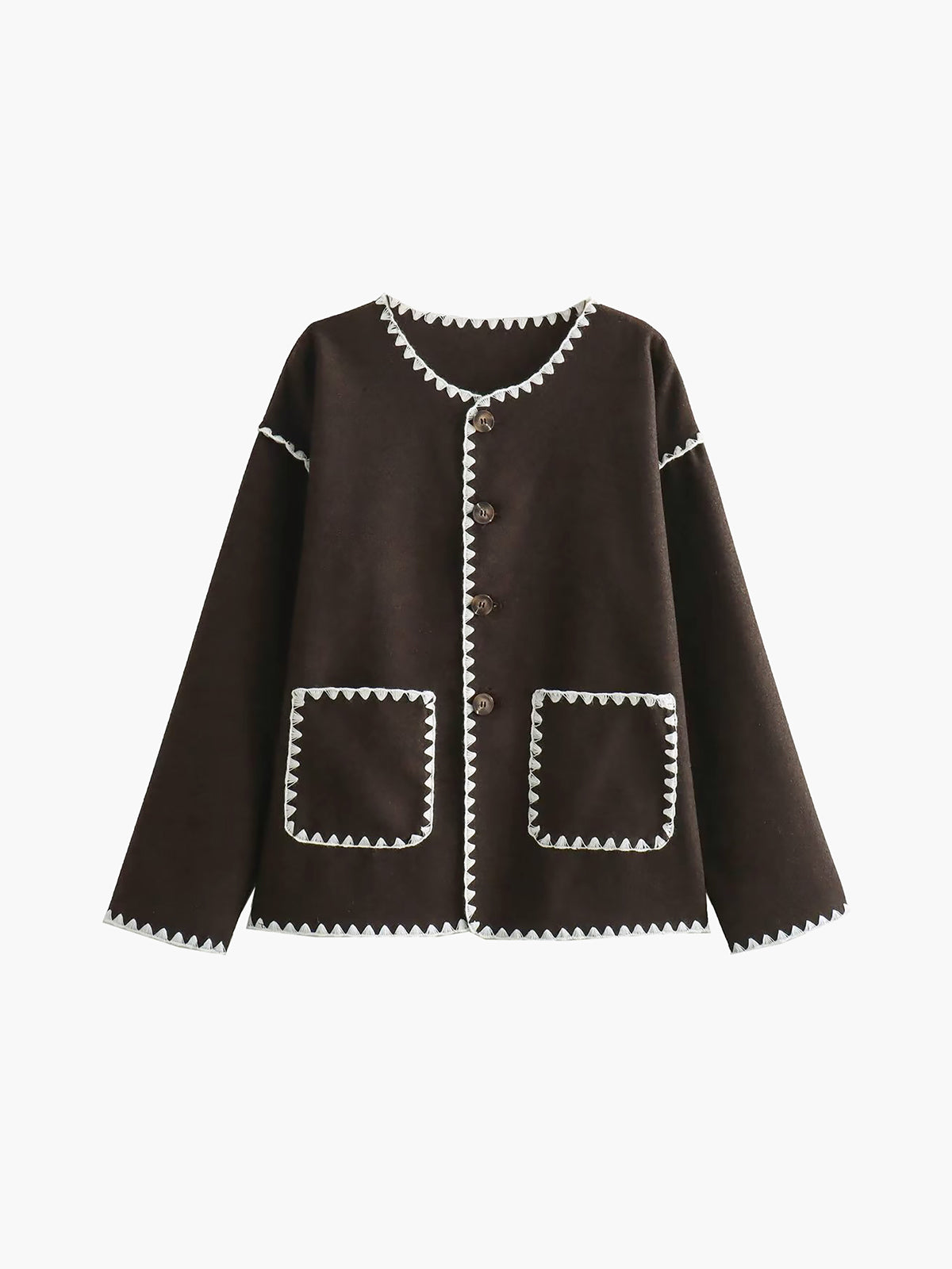 Maison Léa™ | Veste contrastée
