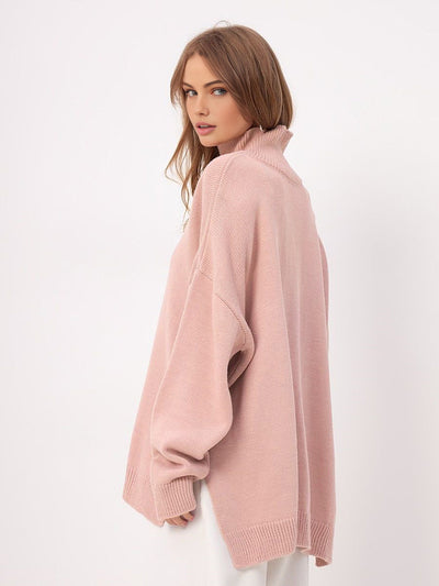 Maison Léa™ | Pull avec fente surdimensionnée