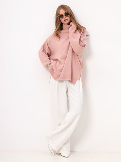 Maison Léa™ | Pull avec fente surdimensionnée