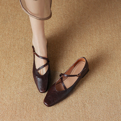 Seravi Leather Heels
