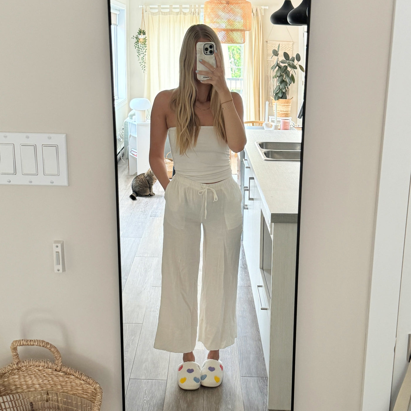 Maison Léa™ | Colourful Heart Slippers