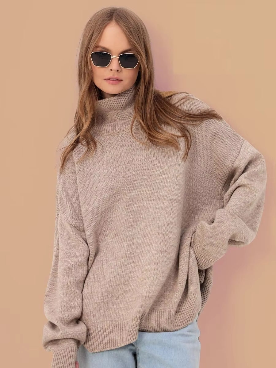 Maison Léa™ | Pull avec fente surdimensionnée
