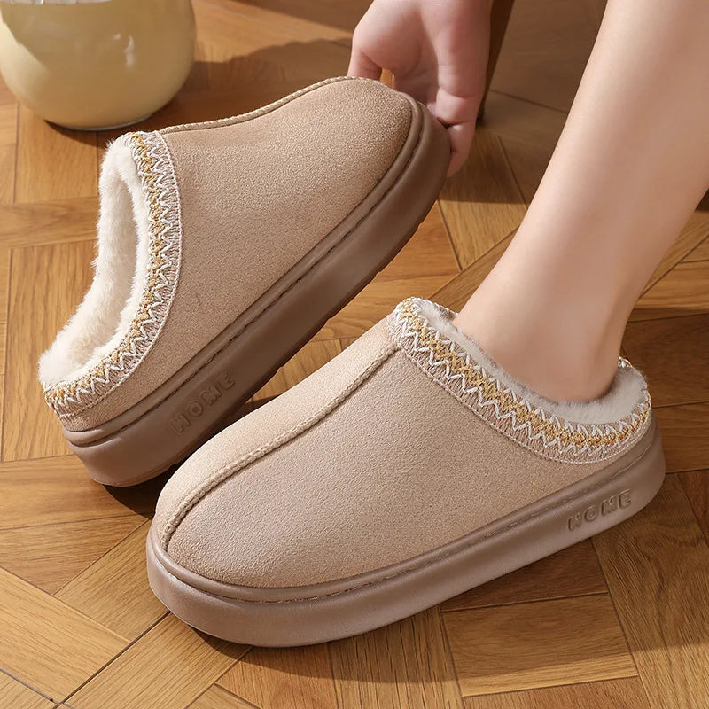 Maison Léa™ | Chaussons à doublure chaude