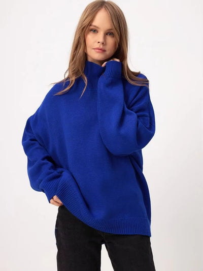 Maison Léa™ | Pull avec fente surdimensionnée