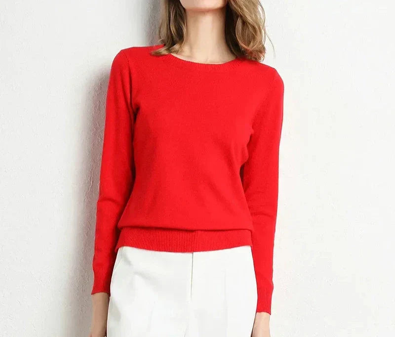 Maison Léa™ | Pull confort en laine essentiel