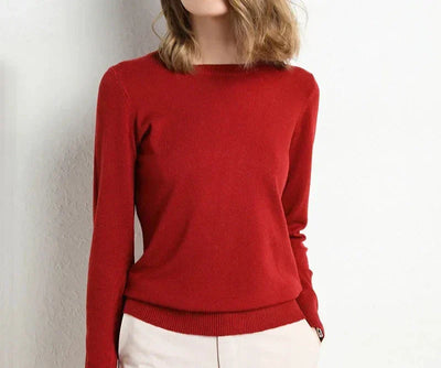 Maison Léa™ | Pull confort en laine essentiel