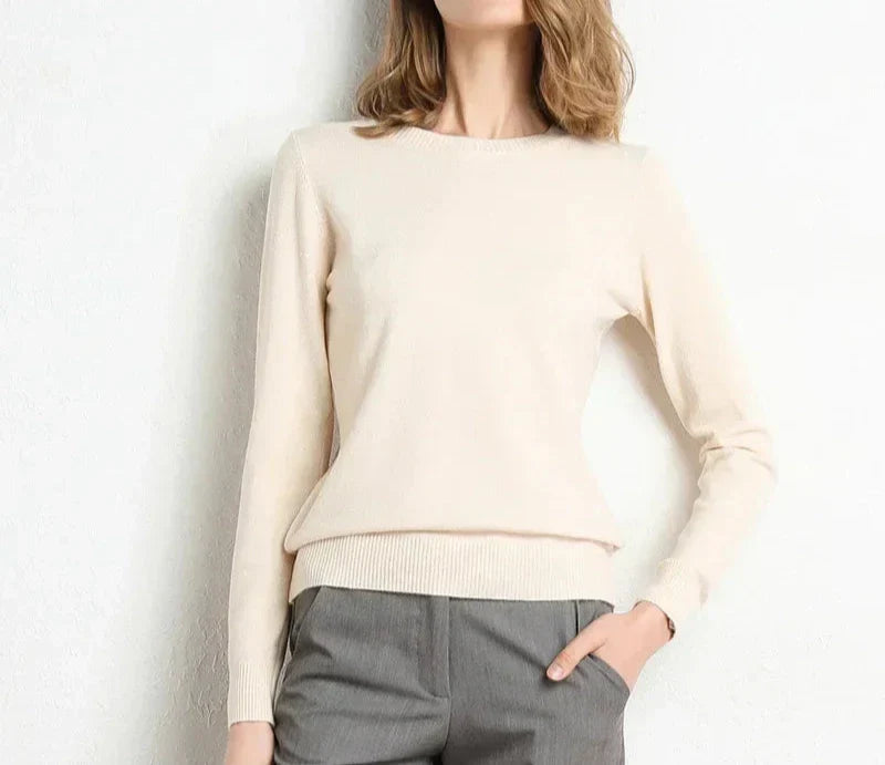 Maison Léa™ | Pull confort en laine essentiel