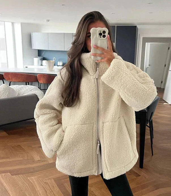 Maison Léa™ | Veste Teddyfleece
