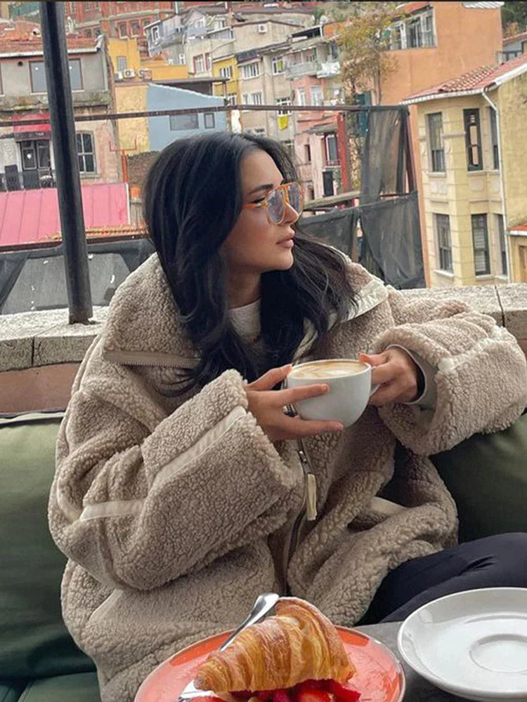 Maison Léa™ | Veste Teddyfleece