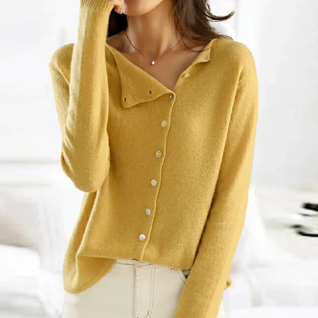 Maison Léa™ | Cardigan classique en maille boutonnée