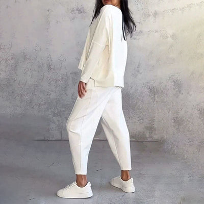 Marine™ | Ensemble deux-pièces avec haut à manches longues et pantalon ample