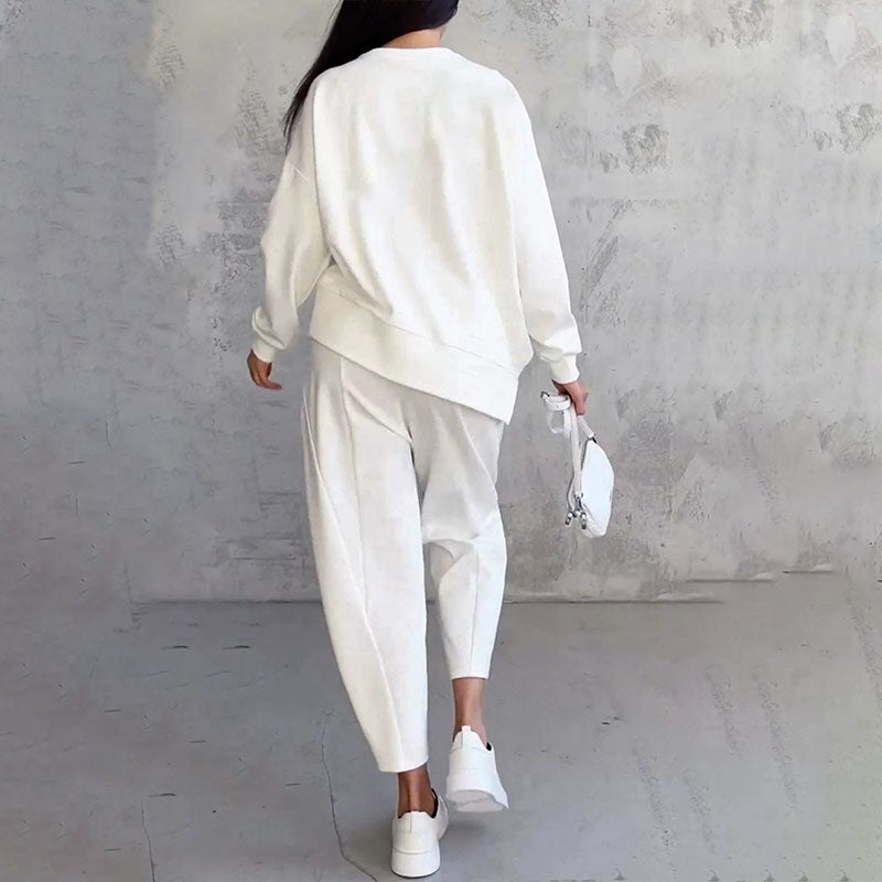 Marine™ | Ensemble deux-pièces avec haut à manches longues et pantalon ample