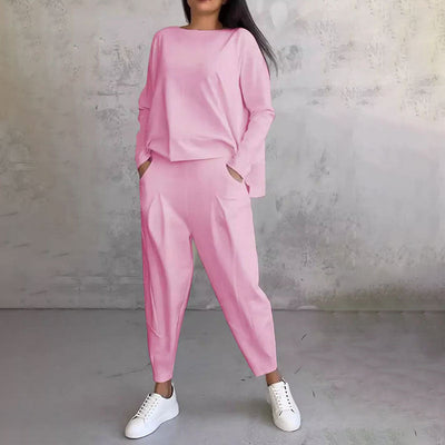 Marine™ | Ensemble deux-pièces avec haut à manches longues et pantalon ample