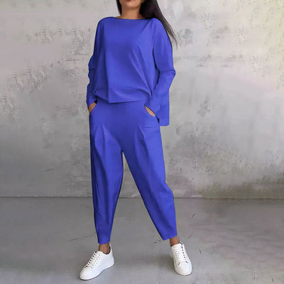 Marine™ | Ensemble deux-pièces avec haut à manches longues et pantalon ample