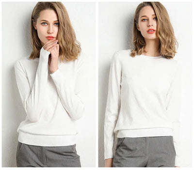 Maison Léa™ | Pull confort en laine essentiel