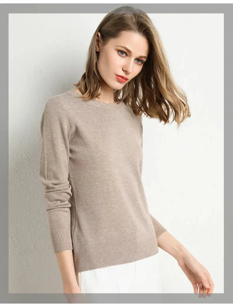Maison Léa™ | Pull confort en laine essentiel